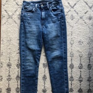 Joes Jeans, high rise honey, curvy skinny crop, 26..